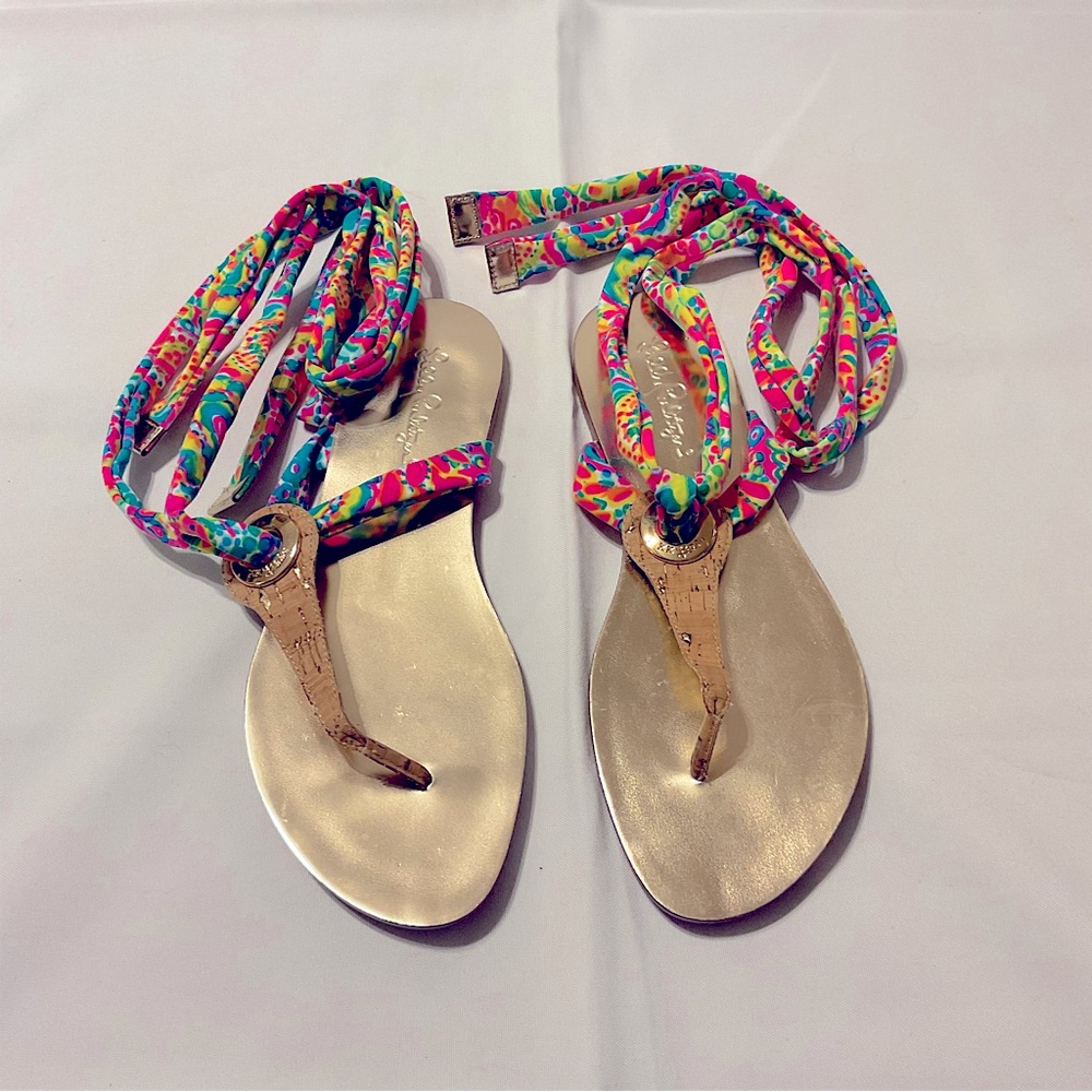 Lilly Pulitzer Harbor Sandal size 7.5